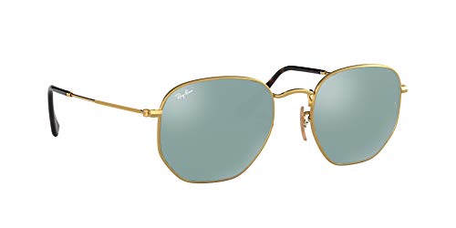 Ray-Ban Rb3548n Gafas de sol, Gold, 51 para Hombre