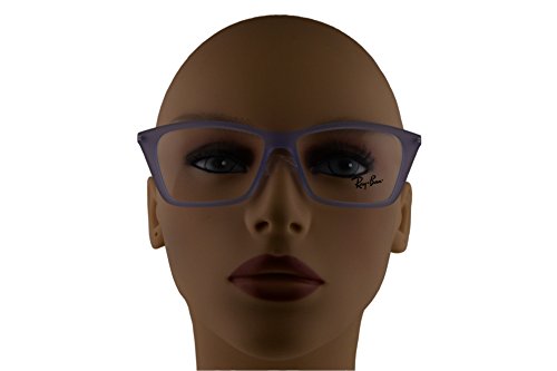 Ray-Ban RX7022 Shirley Anteojos 52-14-140 w/lente clara demostración 5368 RB7022 del RB 7022 RX 7022 unisex-adulto Caucho lila Grande Ray-Ban RX7022 Shirley Anteojos 52-14-140 w/lente clara demostración 5368 RB7022 del RB 7022 RX 7022 unisex-adulto Caucho lila Grande