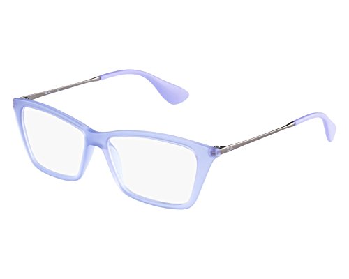 Ray-Ban RX7022 Shirley Anteojos 52-14-140 w/lente clara demostración 5368 RB7022 del RB 7022 RX 7022 unisex-adulto Caucho lila Grande Ray-Ban RX7022 Shirley Anteojos 52-14-140 w/lente clara demostración 5368 RB7022 del RB 7022 RX 7022 unisex-adulto Caucho lila Grande
