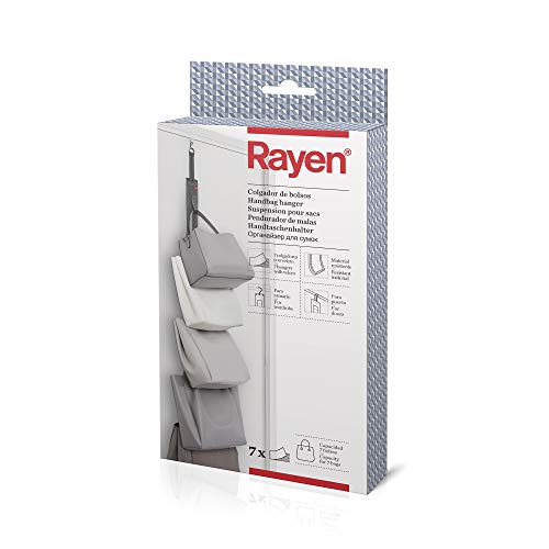 Rayen 2067.11 Colgador para Bolsos, 7.5 x 95 cm, Gris