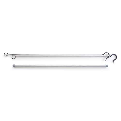 Rayen | Barra extra de armario | fácil colocación | Dobla la capacidad del armario | Barra para ropa | Para todos lo armarios | Dimensiones: 77 x 82 cm Rayen | Barra extra de armario | fácil colocación | Dobla la capacidad del armario | Barra para ropa | Para todos lo armarios | Dimensiones: 77 x 82 cm