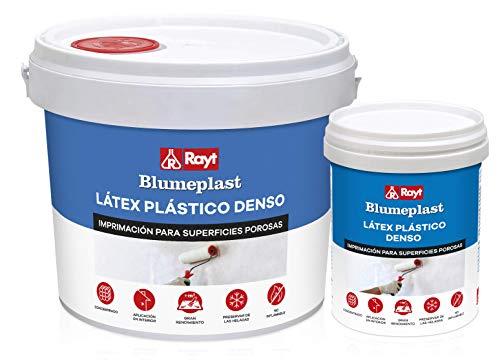 Rayt 157-09 Blumeplast M-20: Látex plástico denso, sellador de superficies de yeso, cemento, estuco, madera, y sellante para manualidades. Secado transparente. 1 kg, 1kg