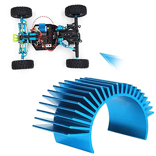 RC Cooling Fin, RC Motor El¨¦ctrico Motor de Enfriamiento Aleta Disipador de Calor para WLtoys 12428 12423