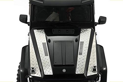 R/C Scale Accessories : Stainless Steel Slip Proof Tread & Fender Vent For TRX-6 Mercedes-Benz G63 (88096-4) / TRX-4 Mercedes-Benz G500 (82096-4) - 13Pc Set Black R/C Scale Accessories : Stainless Steel Slip Proof Tread & Fender Vent For TRX-6 Mercedes-Benz G63 (88096-4) / TRX-4 Mercedes-Benz G500 (82096-4) - 13Pc Set Black