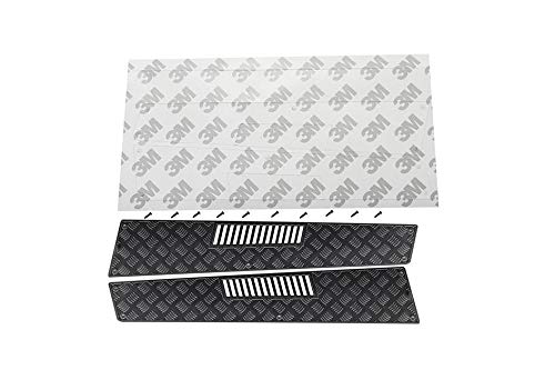 R/C Scale Accessories : Stainless Steel Slip Proof Tread & Fender Vent For TRX-6 Mercedes-Benz G63 (88096-4) / TRX-4 Mercedes-Benz G500 (82096-4) - 13Pc Set Black