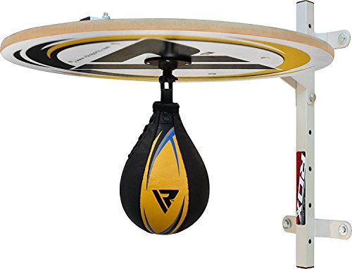 RDX 12pc Boxeo Plataforma Piel De Vacuno Pera Velocidad Bola Peras Speed Bag