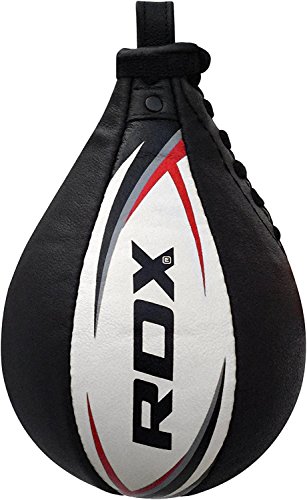 RDX 12pc Boxeo Plataforma Piel De Vacuno Pera Velocidad Bola Peras Speed Bag