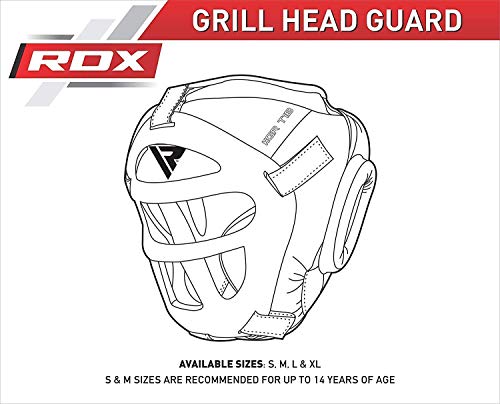 RDX Boxeo Cascos MMA Kick Boxing Sparring Casco Protector Entrenamiento Lucha RDX Boxeo Cascos MMA Kick Boxing Sparring Casco Protector Entrenamiento Lucha