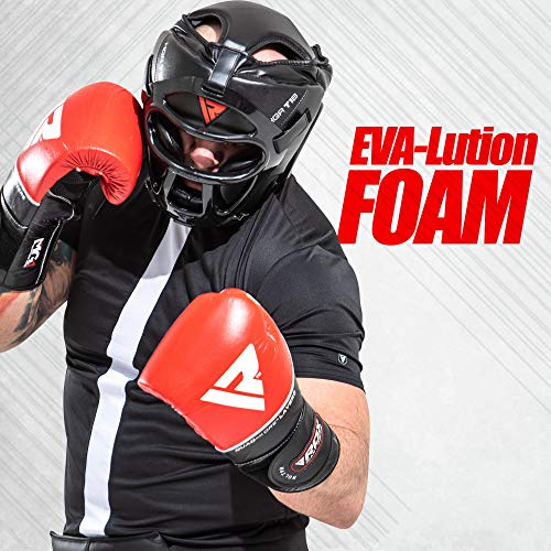 RDX Boxeo Cascos MMA Kick Boxing Sparring Casco Protector Entrenamiento Lucha RDX Boxeo Cascos MMA Kick Boxing Sparring Casco Protector Entrenamiento Lucha