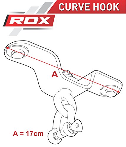 RDX Boxeo Soporte De Techo Para MMA Saco Gancho Pared Colgador RDX Boxeo Soporte De Techo Para MMA Saco Gancho Pared Colgador