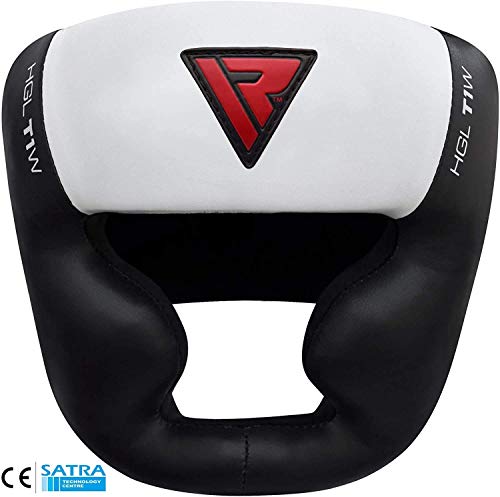 RDX Cascos Boxeo Cuero MMA Kickboxing Sparring Casco Protector Entrenamiento Lucha RDX Cascos Boxeo Cuero MMA Kickboxing Sparring Casco Protector Entrenamiento Lucha