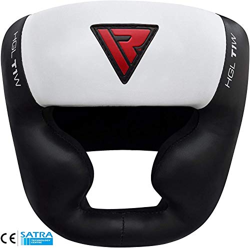 RDX Cascos Boxeo Cuero MMA Kickboxing Sparring Casco Protector Entrenamiento Lucha RDX Cascos Boxeo Cuero MMA Kickboxing Sparring Casco Protector Entrenamiento Lucha