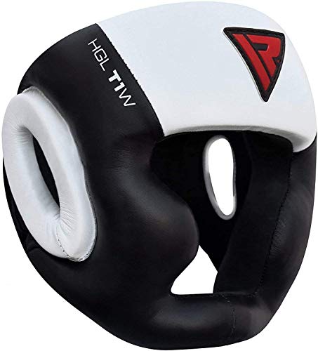 RDX Cascos Boxeo Cuero MMA Kickboxing Sparring Casco Protector Entrenamiento Lucha RDX Cascos Boxeo Cuero MMA Kickboxing Sparring Casco Protector Entrenamiento Lucha