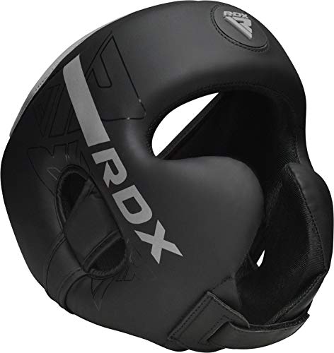 RDX Cascos Boxeo Helmet MMA para Entrenamiento y Muay Thai, Maya Hide Cuero Kara Head Guard, Ideal para Grappling, Sparring, Artes Marciales Kickboxing, Karate, BJJ, Taekwondo RDX Cascos Boxeo Helmet MMA para Entrenamiento y Muay Thai, Maya Hide Cuero Kara Head Guard, Ideal para Grappling, Sparring, Artes Marciales Kickboxing, Karate, BJJ, Taekwondo