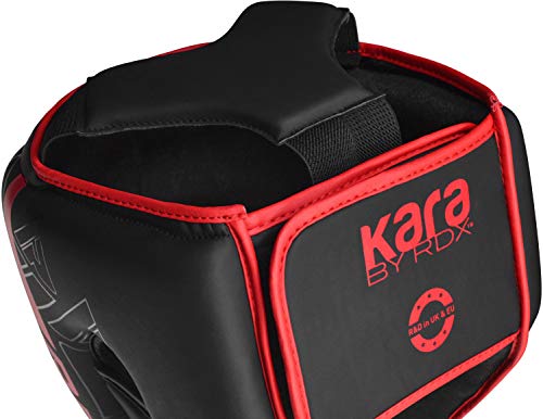 RDX Cascos Boxeo Helmet MMA para Entrenamiento y Muay Thai, Maya Hide Cuero Kara Head Guard, Ideal para Grappling, Sparring, Artes Marciales Kickboxing, Karate, BJJ, Taekwondo RDX Cascos Boxeo Helmet MMA para Entrenamiento y Muay Thai, Maya Hide Cuero Kara Head Guard, Ideal para Grappling, Sparring, Artes Marciales Kickboxing, Karate, BJJ, Taekwondo