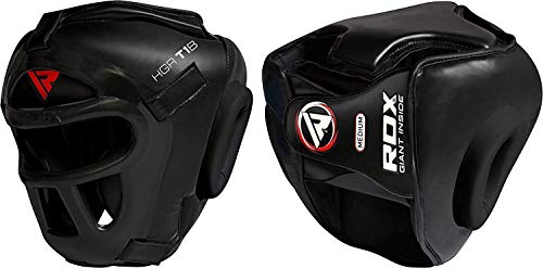 RDX Cascos Boxeo MMA Kickboxing Sparring Casco Protector Entrenamiento Lucha