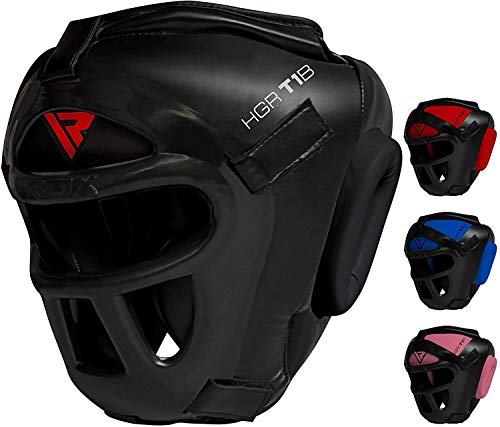 RDX Cascos Boxeo MMA Kickboxing Sparring Casco Protector Entrenamiento Lucha