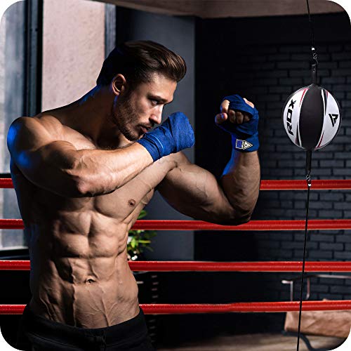 RDX Cinta Boxeo Vendas Elástico Mano Muñeca MMA 4,5 Metros Envolturas Vendaje Kick Boxing RDX Cinta Boxeo Vendas Elástico Mano Muñeca MMA 4,5 Metros Envolturas Vendaje Kick Boxing