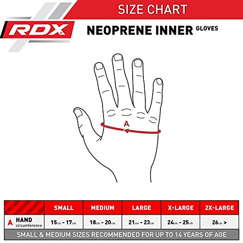 RDX Cinta Boxeo Vendas Mano Muñeca Elasticas Interiores Guantes MMA Envolturas Vendaje Kick Boxing