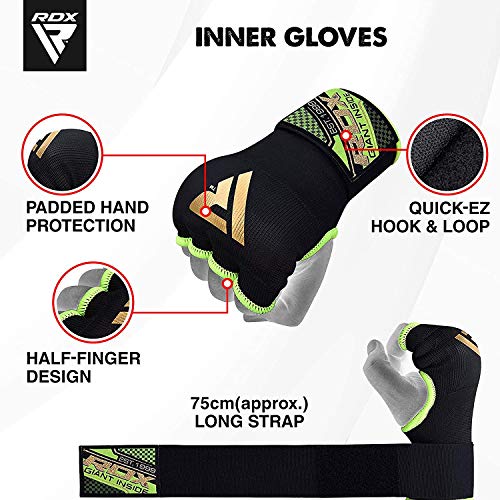 RDX Cinta Boxeo Vendas Mano Muñeca Elasticas Interiores Guantes MMA Envolturas Vendaje Kick Boxing RDX Cinta Boxeo Vendas Mano Muñeca Elasticas Interiores Guantes MMA Envolturas Vendaje Kick Boxing