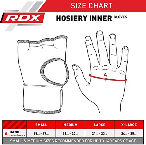 RDX Cinta Boxeo Vendas Mano Muñeca Elasticas Interiores Guantes MMA Envolturas Vendaje Kick Boxing