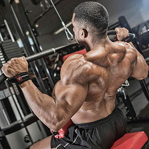RDX Correas Gimnasio Pesas Levantamiento Muñequeras Musculación Sujeción de Gel Deportivas Elevación Gym Straps Peso Fitness Entrenamiento Halterofília Culturismo RDX Correas Gimnasio Pesas Levantamiento Muñequeras Musculación Sujeción de Gel Deportivas Elevación Gym Straps Peso Fitness Entrenamiento Halterofília Culturismo