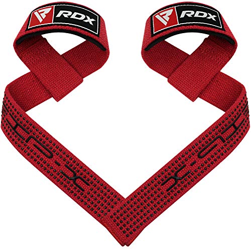 RDX Correas Gimnasio Pesas Levantamiento Muñequeras Musculación Sujeción de Gel Deportivas Elevación Gym Straps Peso Fitness Entrenamiento Halterofília Culturismo RDX Correas Gimnasio Pesas Levantamiento Muñequeras Musculación Sujeción de Gel Deportivas Elevación Gym Straps Peso Fitness Entrenamiento Halterofília Culturismo