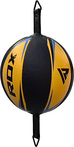 RDX Doble End Velocidad Bola Cuero MMA Rapida Speed Bag Entrenamiento Gimnasio