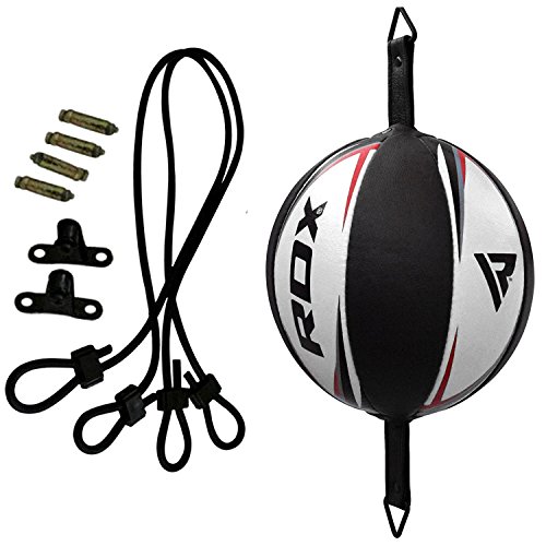RDX Doble End Velocidad Bola Cuero MMA Rapida Speed Bag Entrenamiento Gimnasio RDX Doble End Velocidad Bola Cuero MMA Rapida Speed Bag Entrenamiento Gimnasio