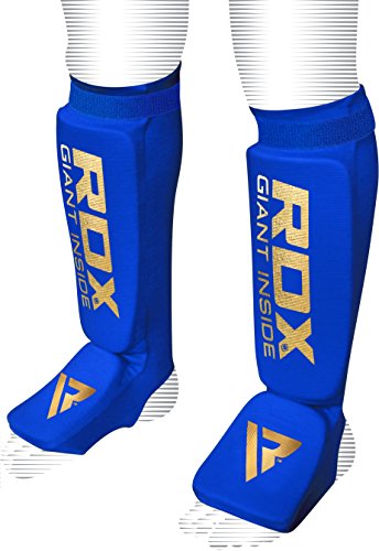 RDX Espinilleras Kick Boxing Boxeo MMA Protección Muay Thai Espinilla Empeine Shin Pads RDX Espinilleras Kick Boxing Boxeo MMA Protección Muay Thai Espinilla Empeine Shin Pads