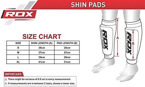 RDX Espinilleras Kick Boxing Boxeo Protección MMA Muay Thai Espinilla Empeine Shin Pads