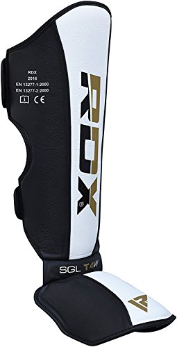 RDX Espinilleras Kick Boxing Cuero Boxeo MMA Protección Muay Thai Espinilla Empeine RDX Espinilleras Kick Boxing Cuero Boxeo MMA Protección Muay Thai Espinilla Empeine