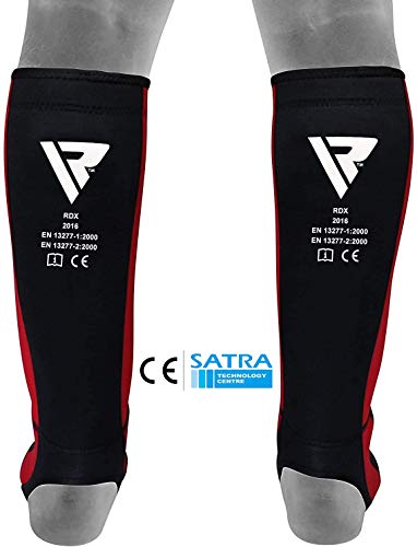 RDX Espinilleras Neopreno Kick Boxing Boxeo MMA Protección Muay Thai Espinilla Empeine