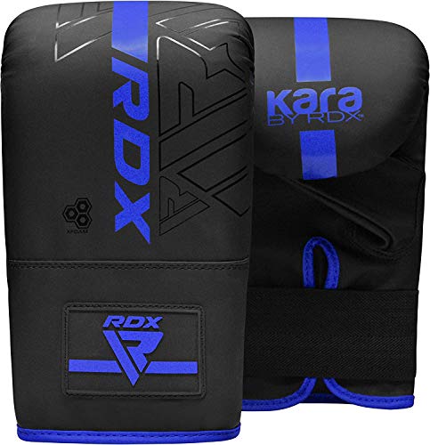 RDX Guantes de Boxeo para Entrenamiento Puñetazos, Maya Hide Cuero Kara Mitones para Saco Boxeo, Kick Boxing, Sparring, Muay Thai, Artes Marciales, MMA, Guantillas para Combate Training, Manoplas