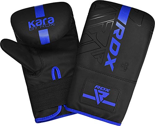 RDX Guantes de Boxeo para Entrenamiento Puñetazos, Maya Hide Cuero Kara Mitones para Saco Boxeo, Kick Boxing, Sparring, Muay Thai, Artes Marciales, MMA, Guantillas para Combate Training, Manoplas