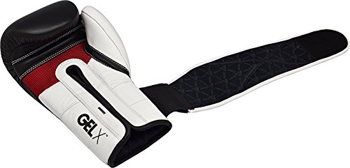 RDX Guantes de Boxeo para Entrenamiento y Muay Thai | Cuero Vacuno Mitones para Sparring, Kick Boxing | Boxing Gloves para Saco Boxeo, Combate Training