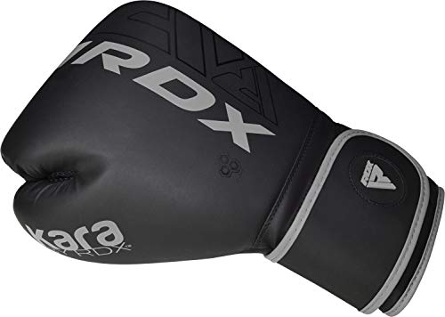 RDX Guantes de Boxeo para Entrenamiento y Muay Thai, Maya Hide Cuero Kara Mitones para Sparring, Kick Boxing, Boxing Gloves para Saco Boxeo, Artes Marciales Training