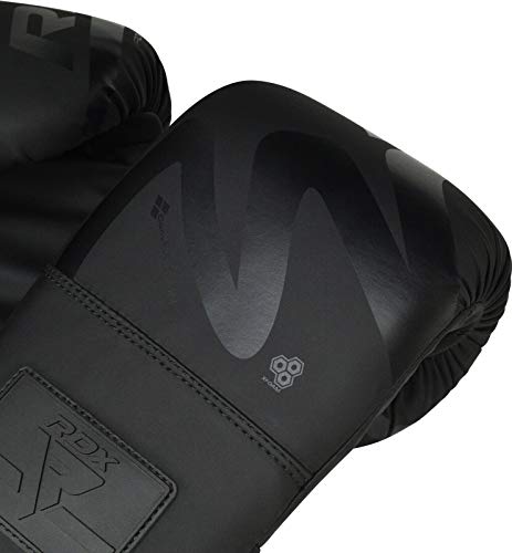 RDX Guantes de Saco para Entrenamiento Puñetazos, ConvEX Skin Cuero Mitones para Boxeo, Kick Boxing, Sparring, Muay Thai, Artes Marciales, MMA, Guantillas para Combate Training, Manoplas, Punching Bag RDX Guantes de Saco para Entrenamiento Puñetazos, ConvEX Skin Cuero Mitones para Boxeo, Kick Boxing, Sparring, Muay Thai, Artes Marciales, MMA, Guantillas para Combate Training, Manoplas, Punching Bag