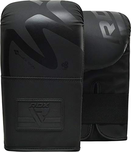 RDX Guantes de Saco para Entrenamiento Puñetazos, ConvEX Skin Cuero Mitones para Boxeo, Kick Boxing, Sparring, Muay Thai, Artes Marciales, MMA, Guantillas para Combate Training, Manoplas, Punching Bag RDX Guantes de Saco para Entrenamiento Puñetazos, ConvEX Skin Cuero Mitones para Boxeo, Kick Boxing, Sparring, Muay Thai, Artes Marciales, MMA, Guantillas para Combate Training, Manoplas, Punching Bag