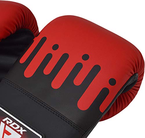 RDX Guantes de Saco para Entrenamiento Puñetazos, Maya Hide Cuero Mitones para Boxeo, Sparring, Muay Thai, Artes Marciales, Kick Boxing, MMA, Guantillas para Combate Training, Manoplas, Punching Bag RDX Guantes de Saco para Entrenamiento Puñetazos, Maya Hide Cuero Mitones para Boxeo, Sparring, Muay Thai, Artes Marciales, Kick Boxing, MMA, Guantillas para Combate Training, Manoplas, Punching Bag