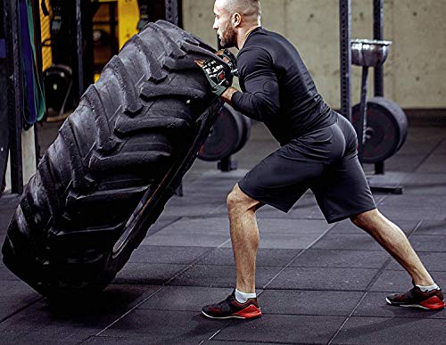 RDX Guantes Gimnasio Musculacion Pesas Fitness Levantamiento de Pesas Formación Entrenamiento físico de Culturismo