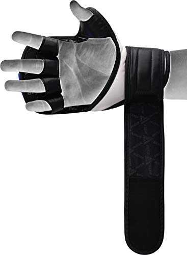 RDX Guantes MMA para Artes Marciales Entrenamiento, Cuero Grappling Guantillas, Bueno para Sparring, Muay Thai, Kickboxing, Saco de Boxeo, Combate Training y Lucha Libre RDX Guantes MMA para Artes Marciales Entrenamiento, Cuero Grappling Guantillas, Bueno para Sparring, Muay Thai, Kickboxing, Saco de Boxeo, Combate Training y Lucha Libre