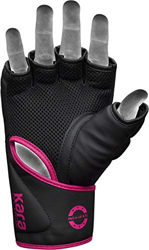 RDX Guantes MMA para Artes Marciales Grappling Entrenamiento, Maya Hide Cuero Kara Sparring Guantillas Lucha Krav Maga y Combate Training Muay Thai Kickboxing RDX Guantes MMA para Artes Marciales Grappling Entrenamiento, Maya Hide Cuero Kara Sparring Guantillas Lucha Krav Maga y Combate Training Muay Thai Kickboxing