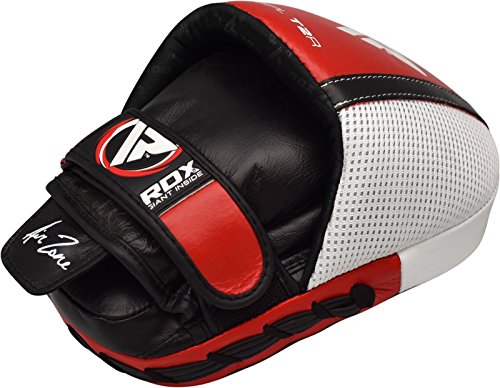 RDX Manoplas Boxeo Paos Muay Thai Kick Boxing Artes Marciales Patada Pad Entrenamiento