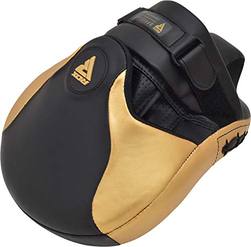 RDX Manoplas de Boxeo Paos Muay Thai Almohadilla Kalix Cuero MMA Kick Boxing Entrenamiento Artes Marciales Krav Maga Escudo Patada Gancho y Jab Karate Focus Pad RDX Manoplas de Boxeo Paos Muay Thai Almohadilla Kalix Cuero MMA Kick Boxing Entrenamiento Artes Marciales Krav Maga Escudo Patada Gancho y Jab Karate Focus Pad