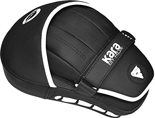 RDX Manoplas de Boxeo Paos Muay Thai Cuero MMA Kick Boxing Entrenamiento Artes Marciales Krav Maga Escudo Patada Gancho y Jab Karate Focus Pad RDX Manoplas de Boxeo Paos Muay Thai Cuero MMA Kick Boxing Entrenamiento Artes Marciales Krav Maga Escudo Patada Gancho y Jab Karate Focus Pad