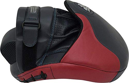 RDX Manoplas de Boxeo Paos Muay Thai Guantes Saco Kick Boxing MMA Almohadilla Artes Marciales Krav Maga Escudo Patada Gancho y Jab Pad Entrenamiento Focus Pads RDX Manoplas de Boxeo Paos Muay Thai Guantes Saco Kick Boxing MMA Almohadilla Artes Marciales Krav Maga Escudo Patada Gancho y Jab Pad Entrenamiento Focus Pads