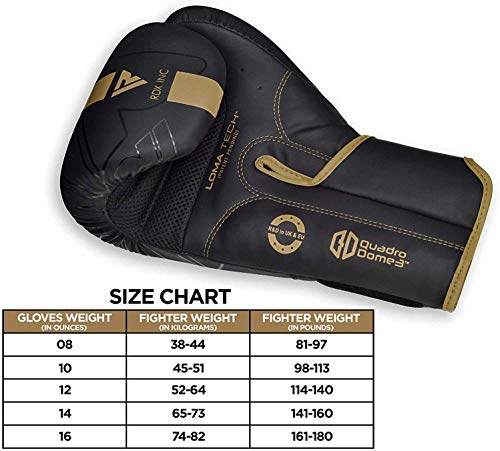 RDX Manoplas de Boxeo Paos Muay Thai Guantes Saco MMA Kick Boxing Almohadilla Artes Marciales Krav Maga Escudo Patada Gancho y Jab Pad Entrenamiento Focus Pads