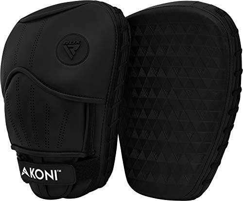 RDX Manoplas de Boxeo y Guantes Muay Thai Entrenamiento Paos Saco Kick Boxing MMA Almohadilla Artes Marciales Krav Maga Escudo Patada Gancho y Jab Pad Focus Pads RDX Manoplas de Boxeo y Guantes Muay Thai Entrenamiento Paos Saco Kick Boxing MMA Almohadilla Artes Marciales Krav Maga Escudo Patada Gancho y Jab Pad Focus Pads