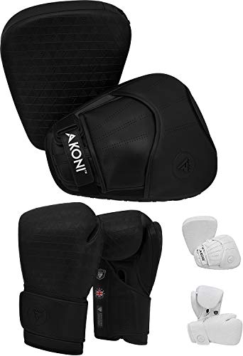 RDX Manoplas de Boxeo y Guantes Muay Thai Entrenamiento Paos Saco Kick Boxing MMA Almohadilla Artes Marciales Krav Maga Escudo Patada Gancho y Jab Pad Focus Pads RDX Manoplas de Boxeo y Guantes Muay Thai Entrenamiento Paos Saco Kick Boxing MMA Almohadilla Artes Marciales Krav Maga Escudo Patada Gancho y Jab Pad Focus Pads